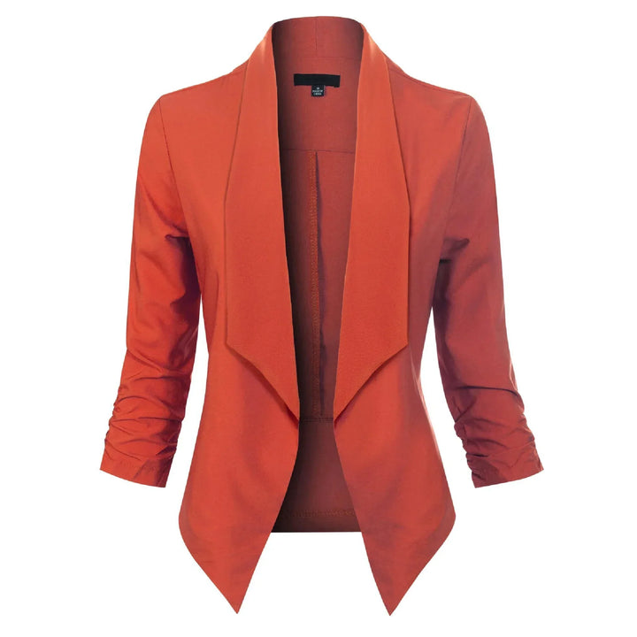 Beverly | Draperad Öppen Blazer