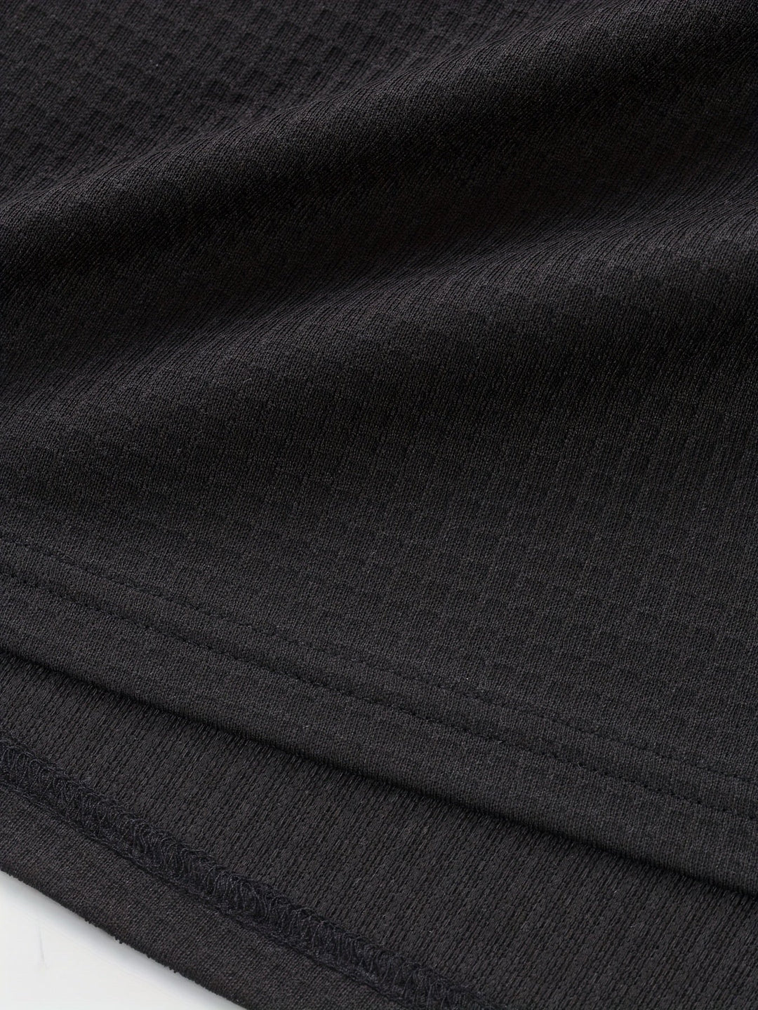 Sawyer | Texturerad Kontrast Henley Skjorta