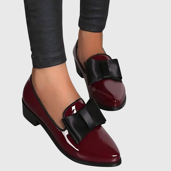 Anya | Stilig Ribbade Ortopediska Loafers
