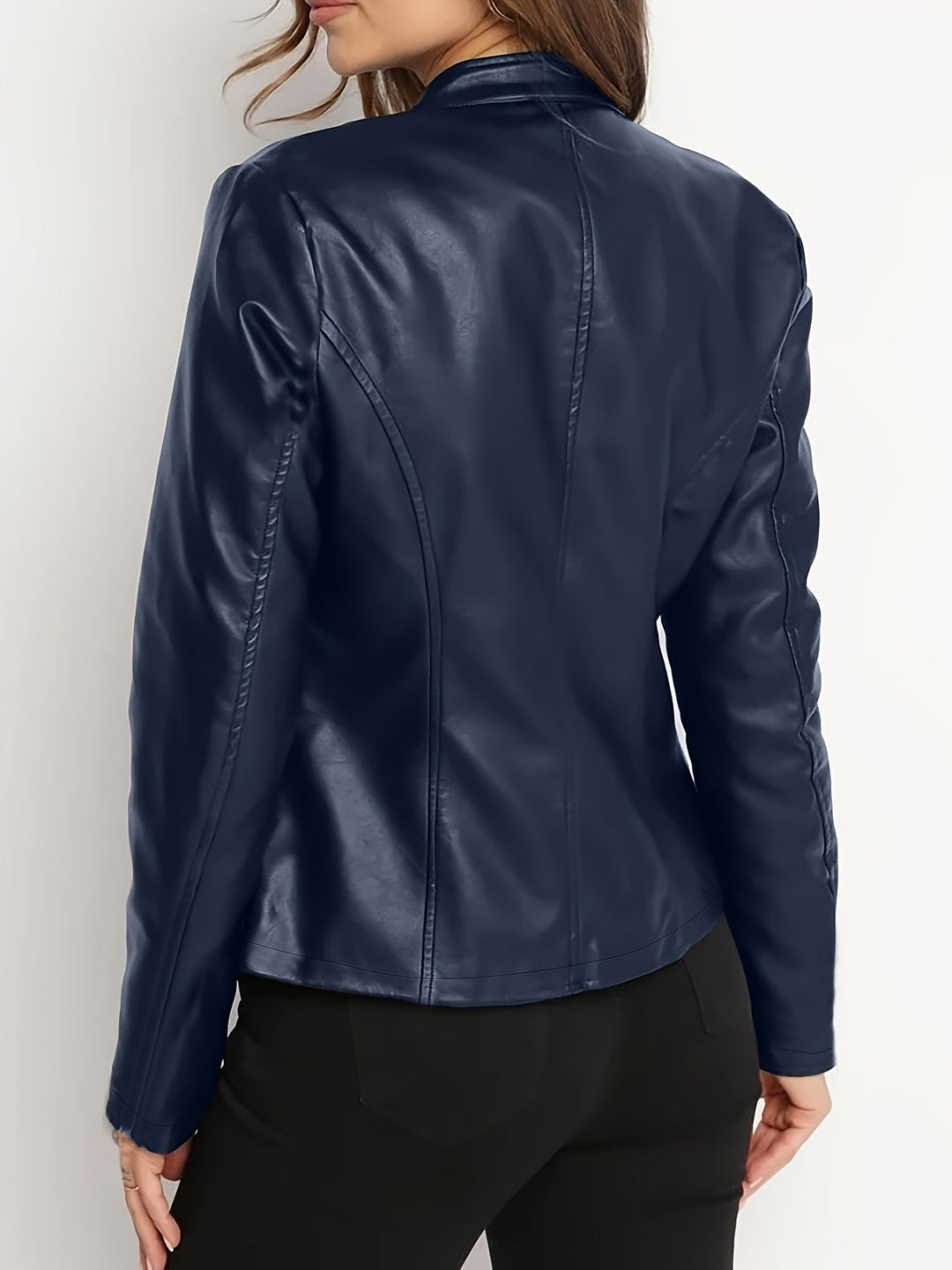 Danielle | Slank Zip-Up Motojacka