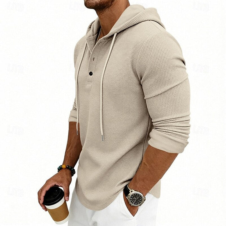 Malcolm | Avslappnad Dragkedja Hoodie
