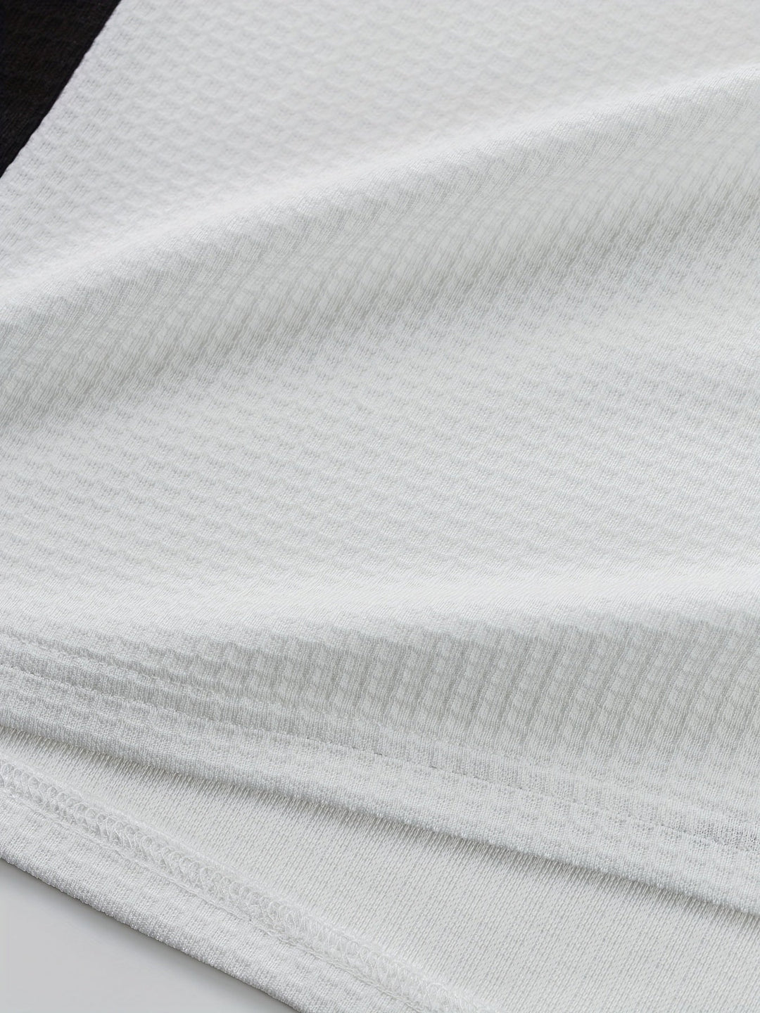Sawyer | Texturerad Kontrast Henley Skjorta