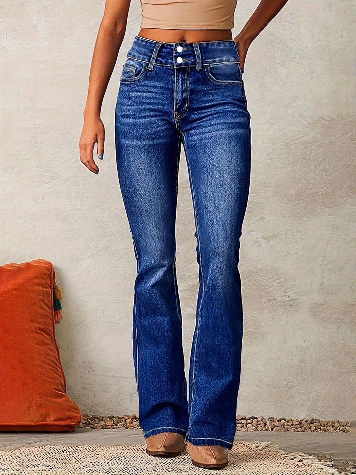 Harlow | Högmidjade Vida Jeans