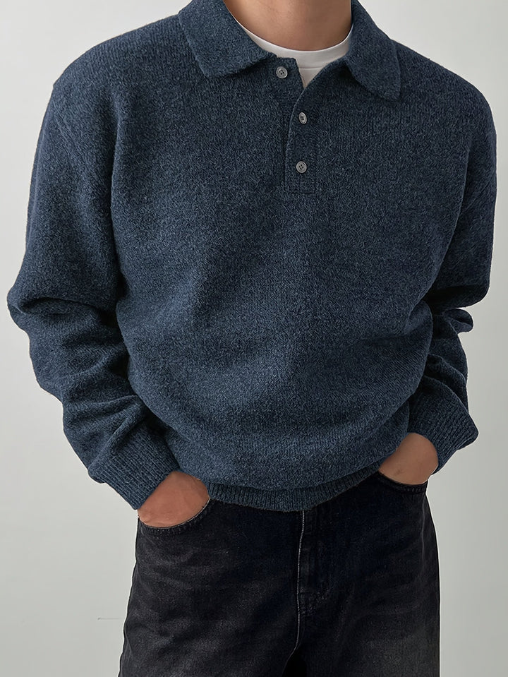 Reid | Polokrage Stickad Tröja