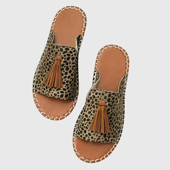Claire | Stiliga Fransar Ortopediska Sandaler
