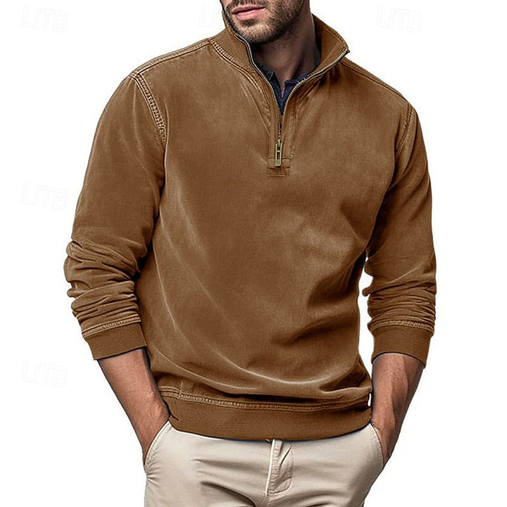 Holden | Raffinerad Quarter-Zip Sweatshirt
