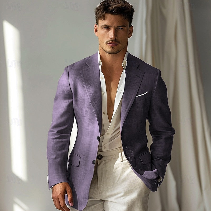 Theodore | Skräddarsydd Två-Knappar Blazer