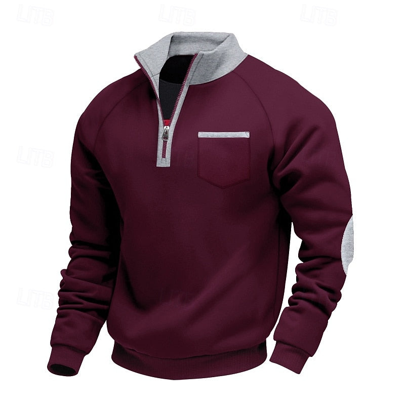 Jasper | Quarter-Zip Ståkrage Pullover