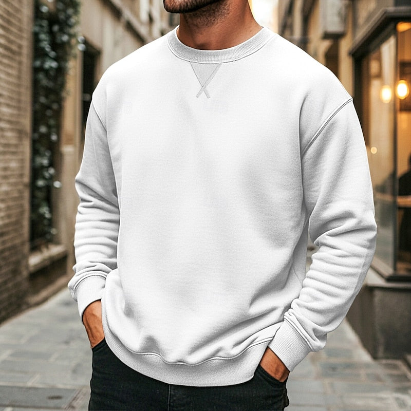 Duncan | Klassisk Crew Neck Sweatshirt