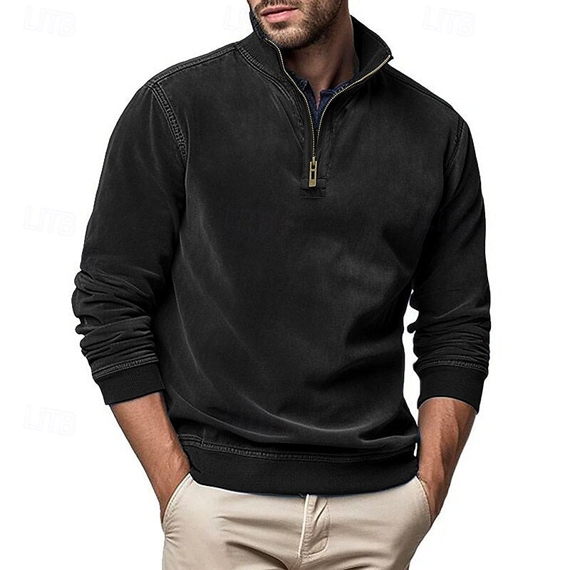 Holden | Raffinerad Quarter-Zip Sweatshirt