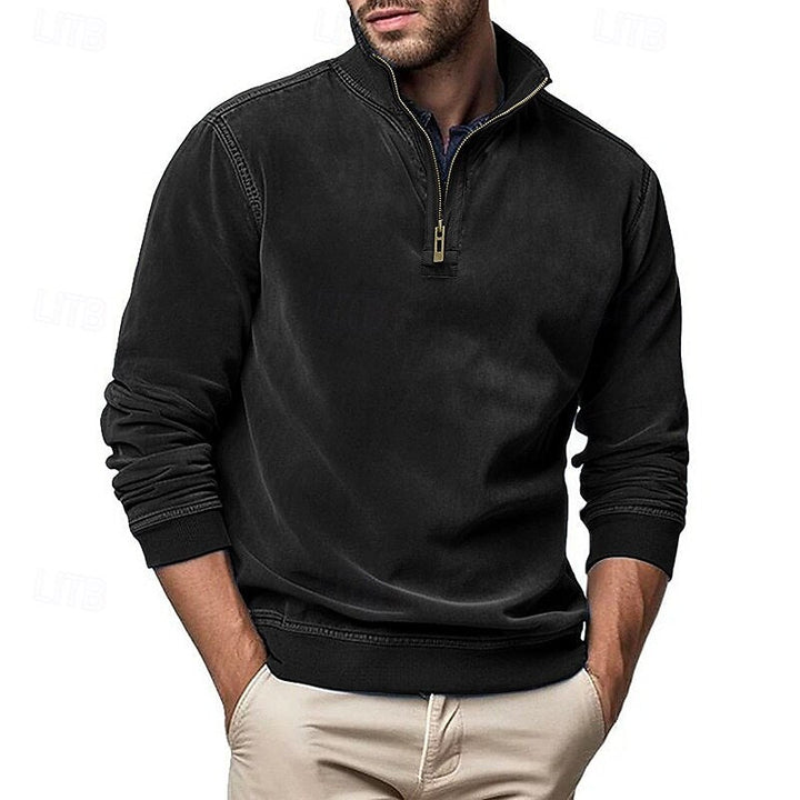 Holden | Raffinerad Quarter-Zip Sweatshirt