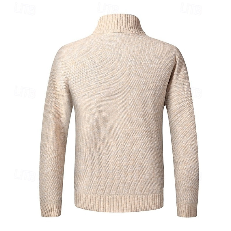 Sawyer | Ståkrage Zip Cardigan