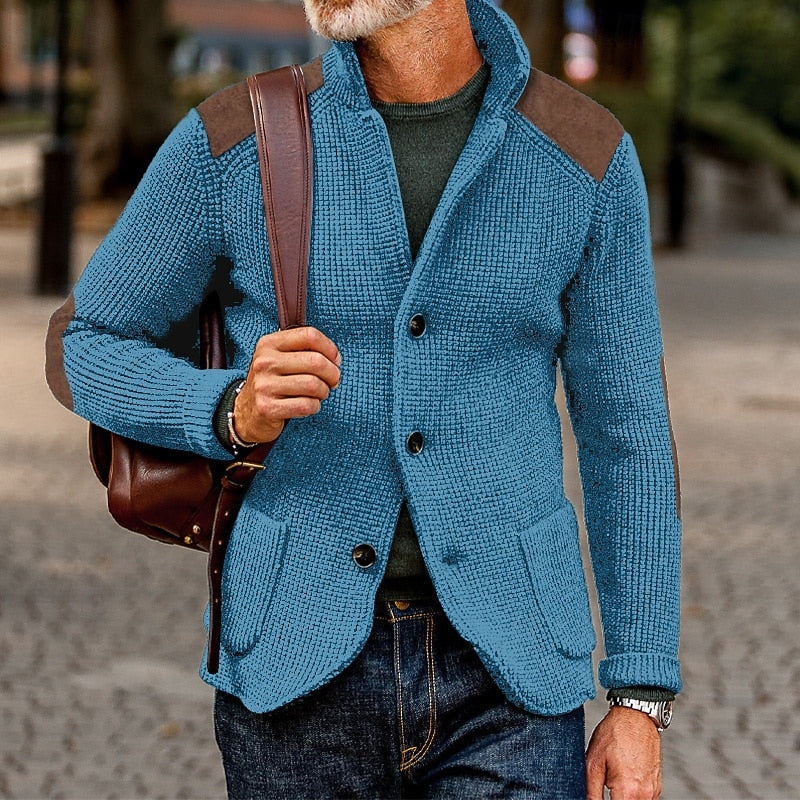 Baxter | Strukturerad Ståkrage Cardigan