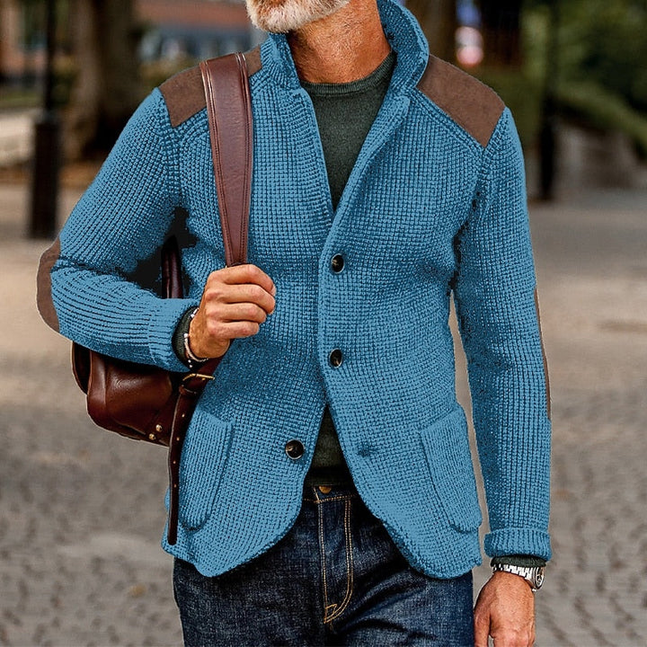 Baxter | Strukturerad Ståkrage Cardigan