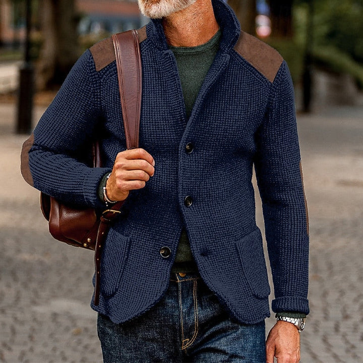 Baxter | Strukturerad Ståkrage Cardigan