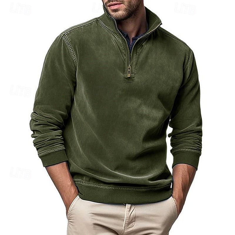 Holden | Raffinerad Quarter-Zip Sweatshirt
