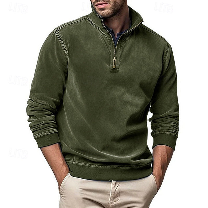 Holden | Raffinerad Quarter-Zip Sweatshirt