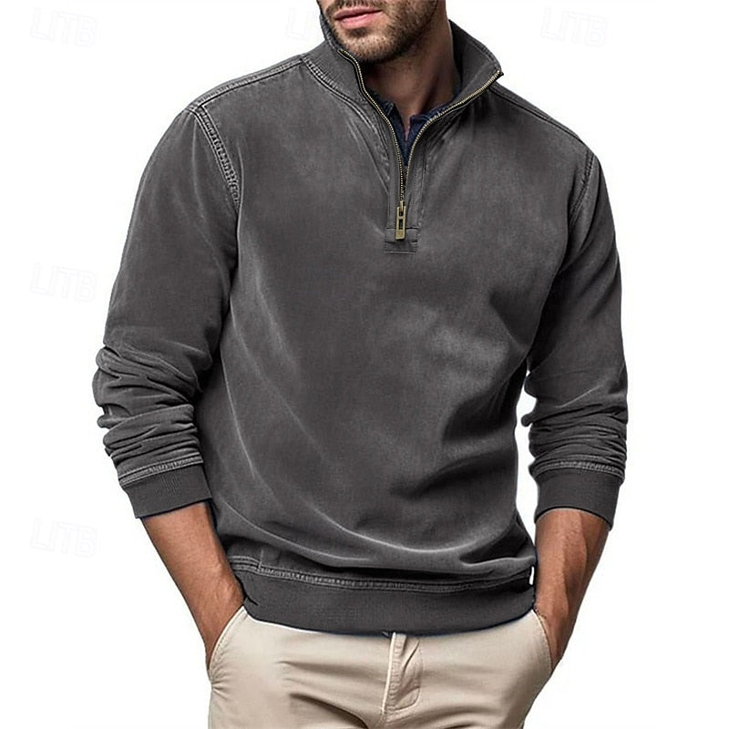 Holden | Raffinerad Quarter-Zip Sweatshirt