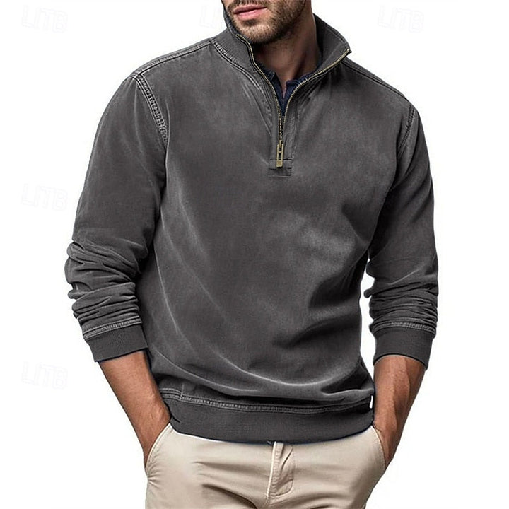 Holden | Raffinerad Quarter-Zip Sweatshirt