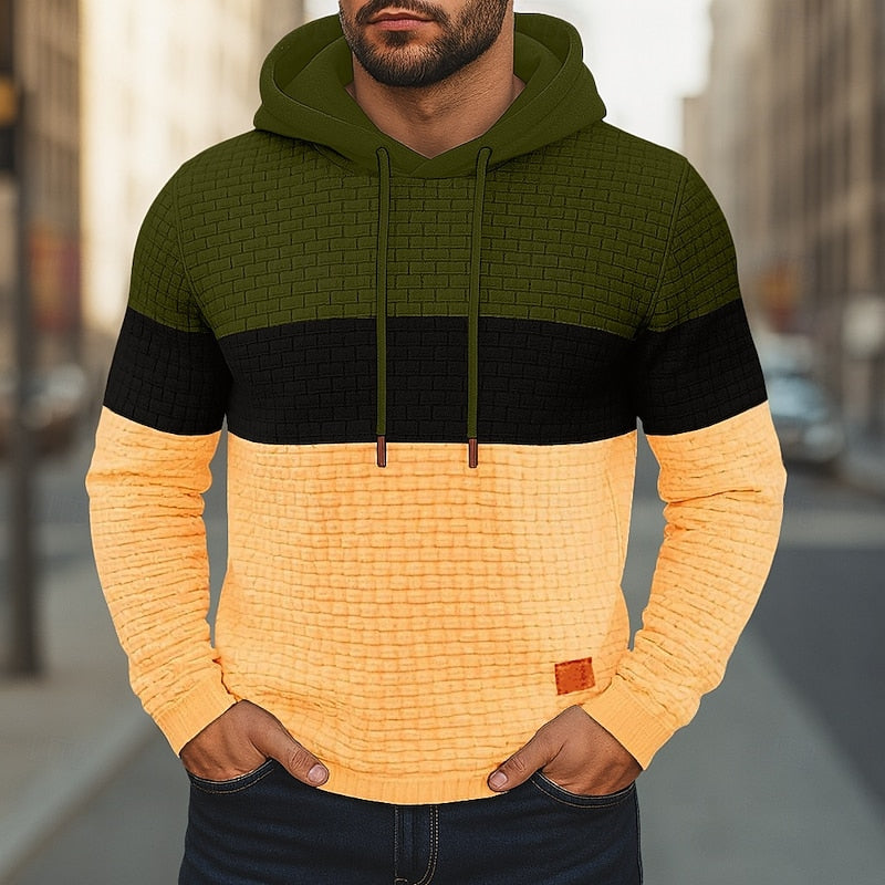 Emory | Färgglad Hooded Pullover Hoodie