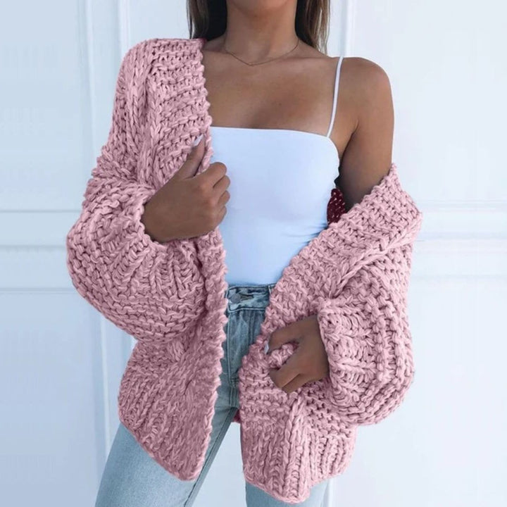 Rosalind | Chunky Öppen Framsida Kofta