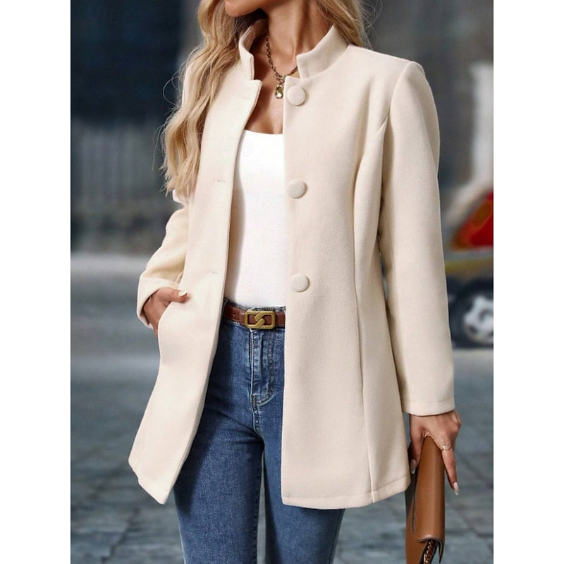 Ingrid | Elegant Ståkrage Kappa