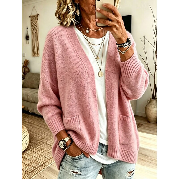 Juliet | Avslappnad Öppen Framsida Cardigan