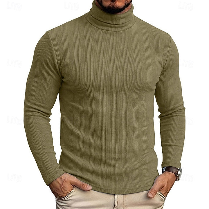 Conrad | Texturerad Turtleneck Topp