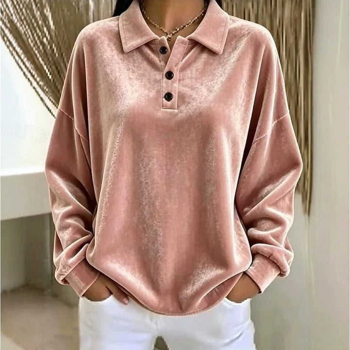 Marjorie | Avslappnad Krage Pullover