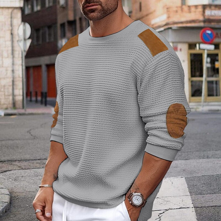 Reid | Texturerad Crew Neck Tröja