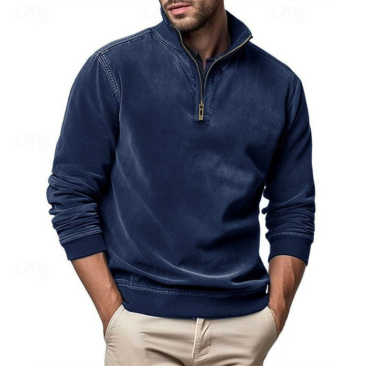 Holden | Raffinerad Quarter-Zip Sweatshirt