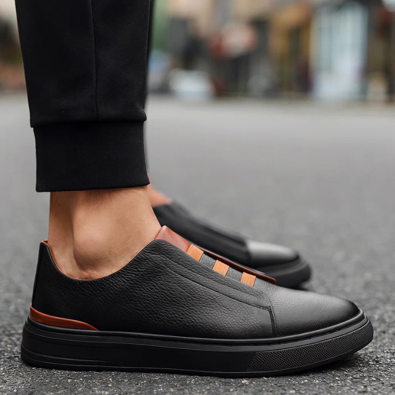 Emmett | Slip-On Elastiska Rem Sneakers