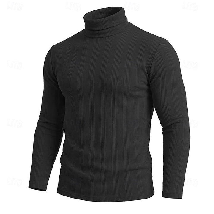Conrad | Texturerad Turtleneck Topp