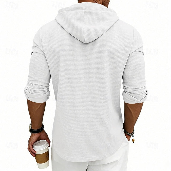 Malcolm | Avslappnad Dragkedja Hoodie