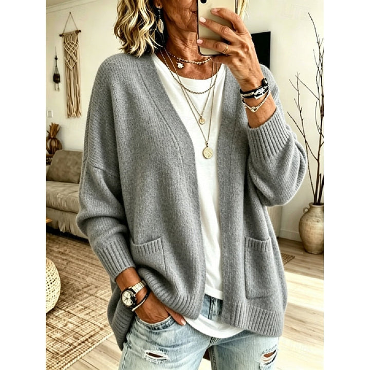 Juliet | Avslappnad Öppen Framsida Cardigan