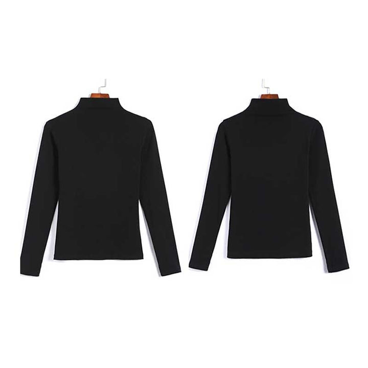 Lila | Elegant Rullhals Topp