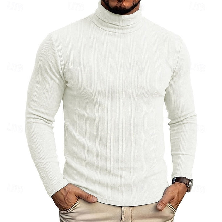 Conrad | Texturerad Turtleneck Topp