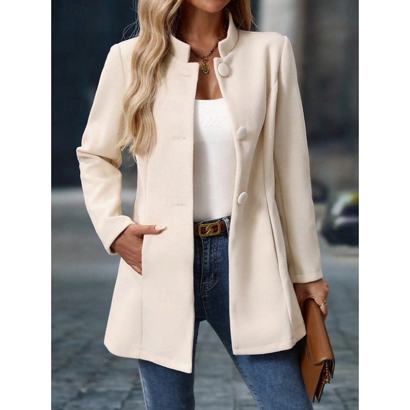 Ingrid | Elegant Ståkrage Kappa