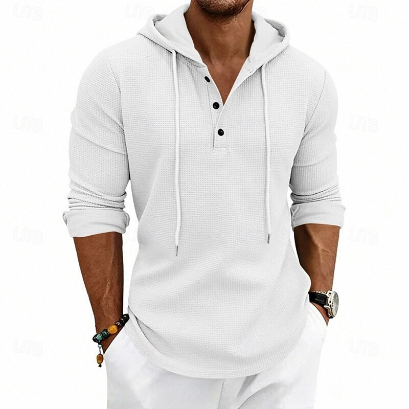 Malcolm | Avslappnad Dragkedja Hoodie
