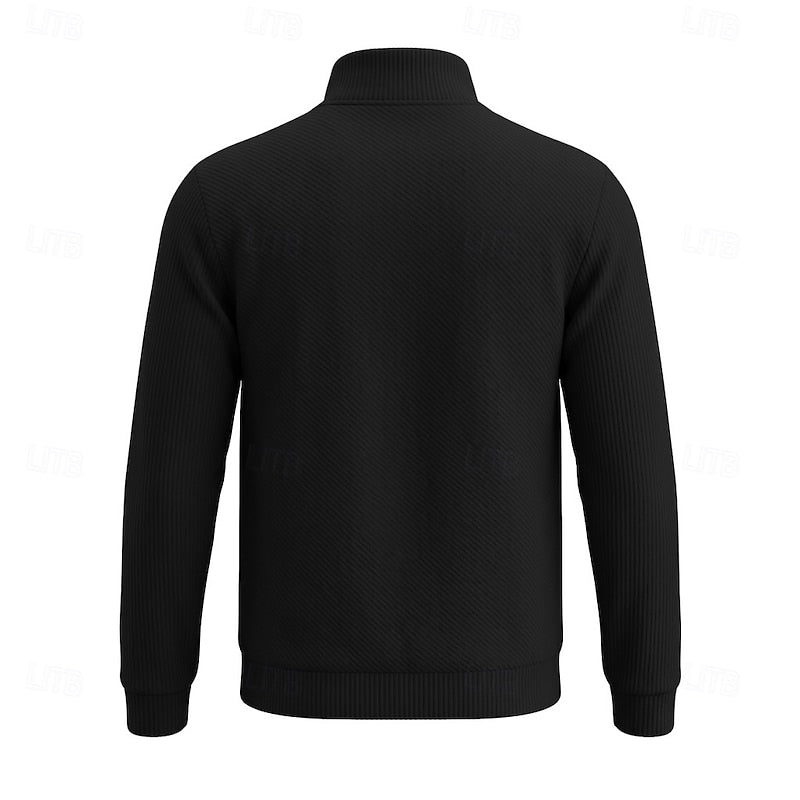 Grady | Texturerad Quarter-Zip Pullover