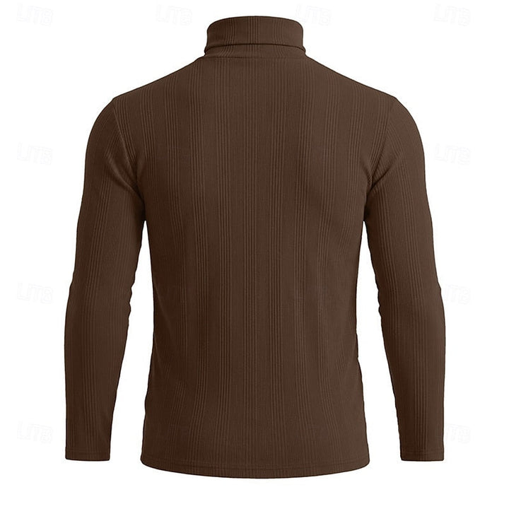 Conrad | Texturerad Turtleneck Topp