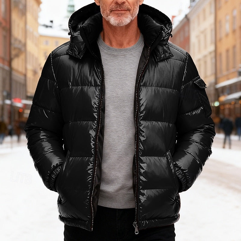 Hayden | Huva Quilted Puffer Jacka