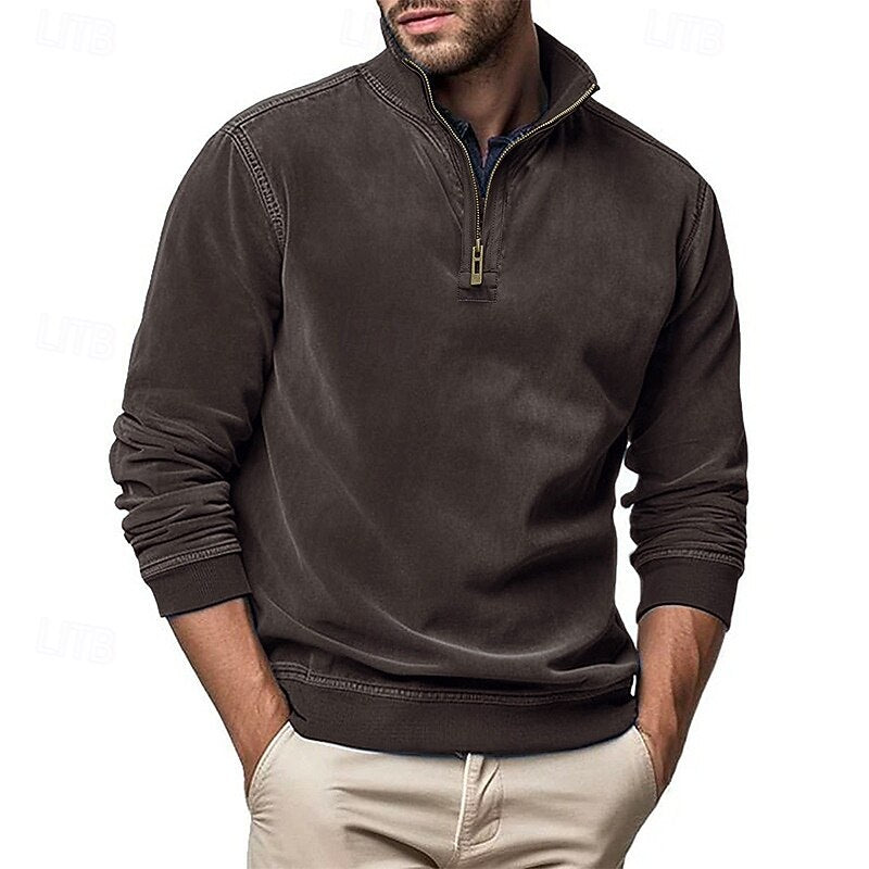 Holden | Raffinerad Quarter-Zip Sweatshirt