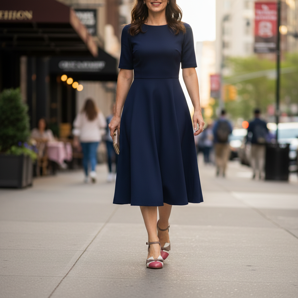 Quinnae | Ribbdetalj Kitten Heel Pumpar