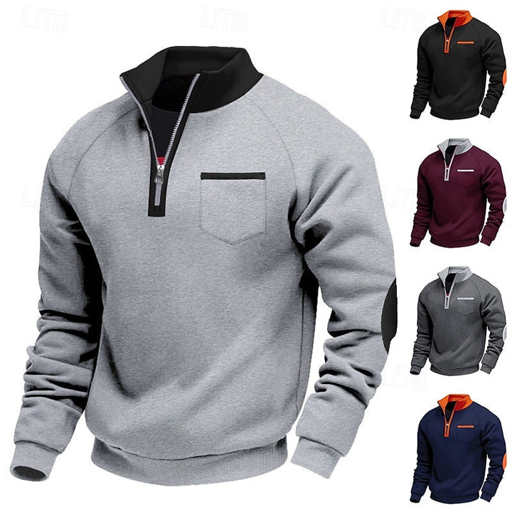 Jasper | Quarter-Zip Ståkrage Pullover