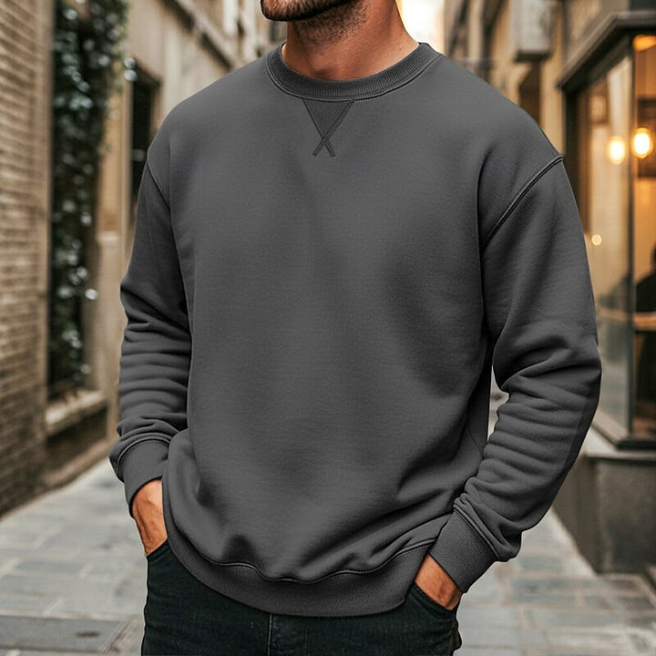 Duncan | Klassisk Crew Neck Sweatshirt