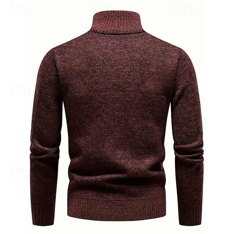 Rory | Texturerad Quarter-Zip Tröja