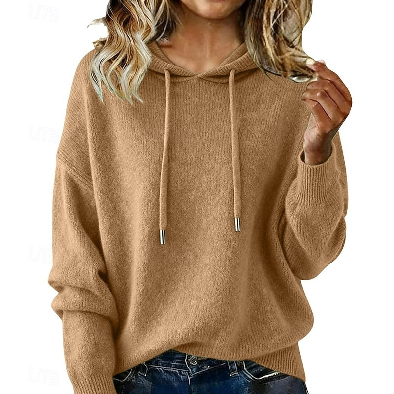 Linnea | Huva med dragsko Jumper