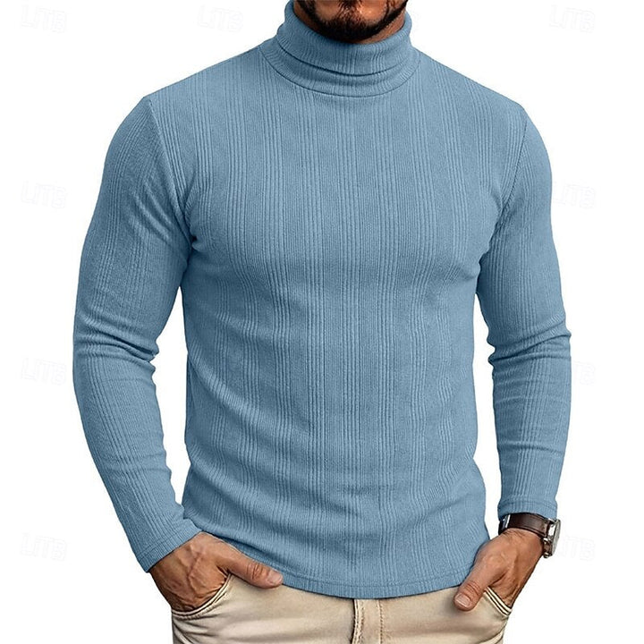 Conrad | Texturerad Turtleneck Topp