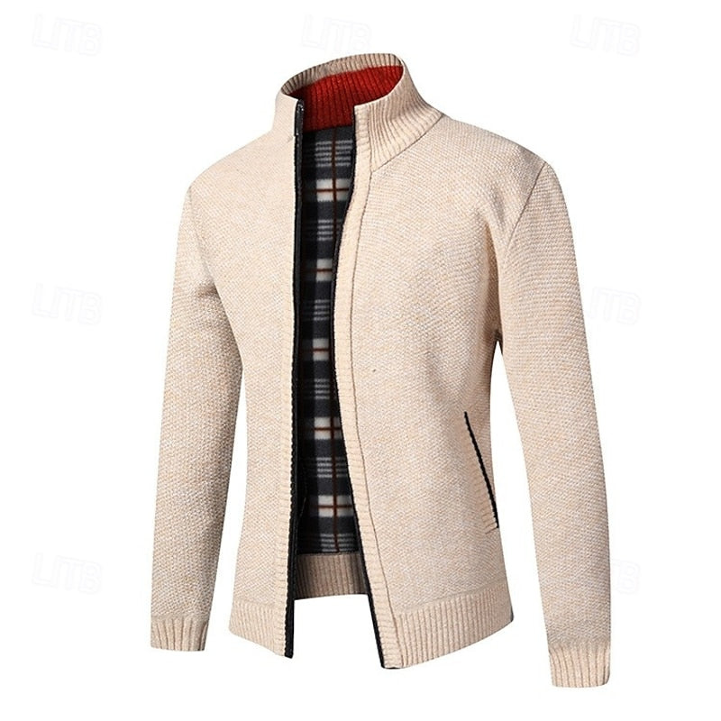 Sawyer | Ståkrage Zip Cardigan